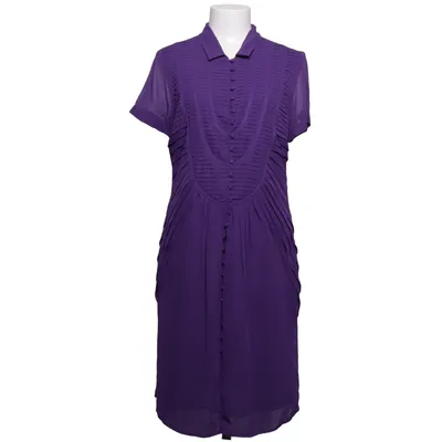 Skjortklänning (Lila) från Linea Polyester