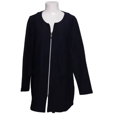 Coat (Blue) from Gina Laura Collection Acrylic, Cotton, Polyester