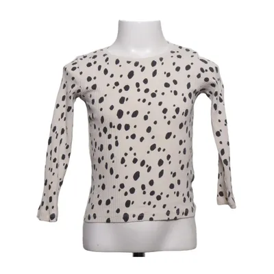 Long sleeve T-shirt (Beige, Black) from Lindex Cotton, Elastane