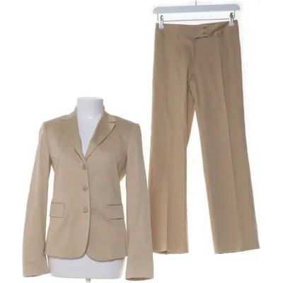 Jakkesæt (Beige) fra United Colors of Benetton Acetat, Bomuld, Elastan