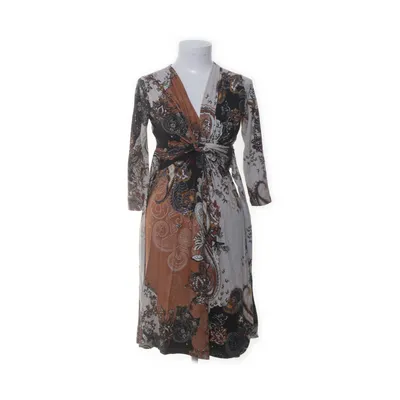 Dress (Beige, Multicolored) from Ilse Jacobsen Elastane, Viscose