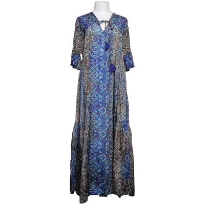 Robe longue (Bleu, Multicolore) de Gold & Silver Polyester