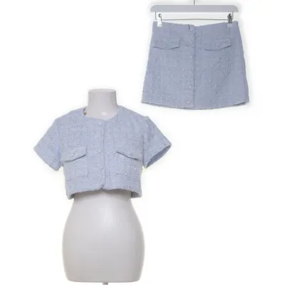 Dräkt (Blå, Vit) från Shekou Bomull, Elastan