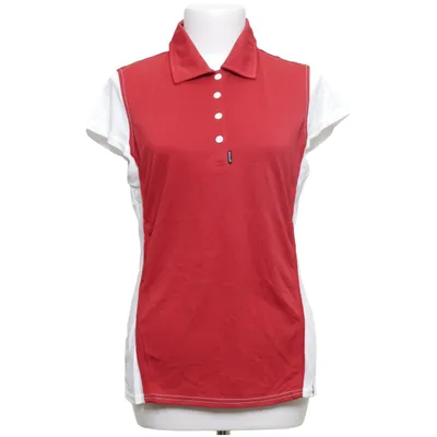 Poloshirt (Rood, Wit) van Abacus Polyamide