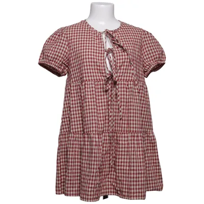 Jurk (Rood, Beige) van Cider Katoen