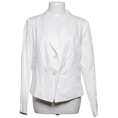 Kavaj (Vit) från Apanage Collection Bomull, Elastan, Polyester