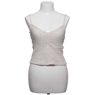 Crop top (Beige) van Urban Outfitters Elastaan, Polyester