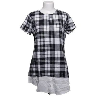 Tunika (Svart, Vit) från Lesara Polyester