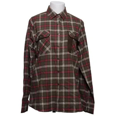 Flanellskjorta (Brun, Flerfärgad) från Pinewood Bomull, Polyester