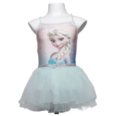 Dansdräkt (Blå, Flerfärgad) från H&M x Disney Elastan, Polyester