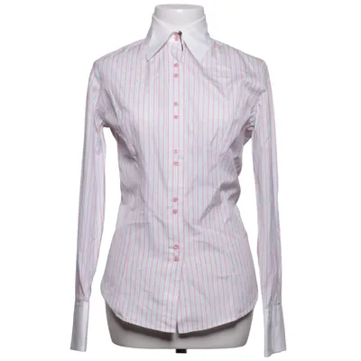 Blouse (Rose, Blanc) de TM Lewin Coton