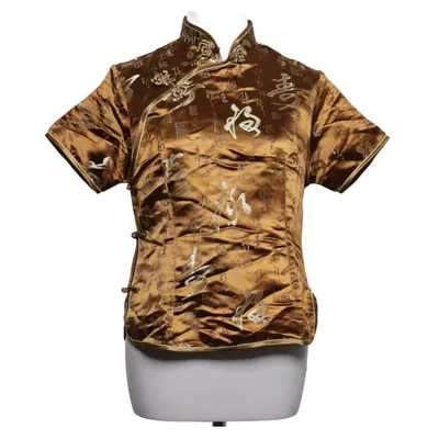 Cheongsam (Brun, Flerfärgad) från Simeifashion