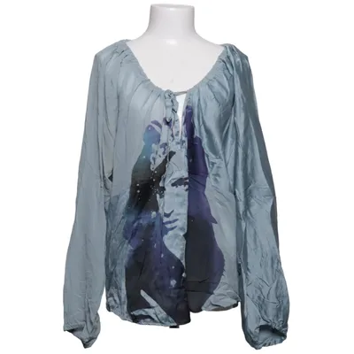 Blouse (Blue, Black, White) from Fornarina