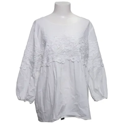 Bluse (Hvid) fra Chelsea Rose NYC Bomuld, Elastan