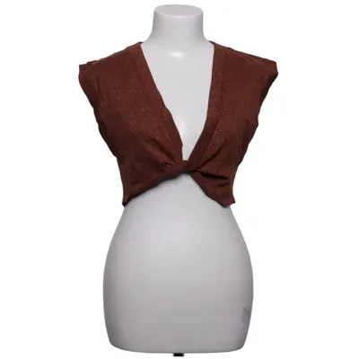 Crop top (Bruin) van Anthropologie Acryl, Katoen, Metallvezel
