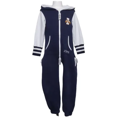 Onesie (Blue, White) from Zipups Cotton, Polyester