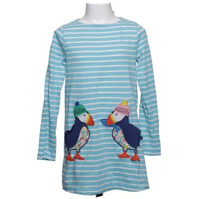 Robe (Bleu, Blanc, Multicolore) de Mini Boden Coton