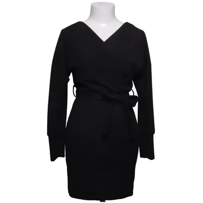 Slå-om-kjole (Sort) fra Styleboom Elastan, Polyester