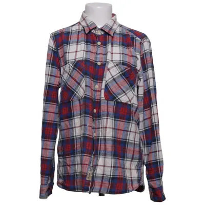 Chemise en flanelle (Bleu, Rouge, Blanc) de Vailent Clothing Coton