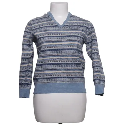 Pull-over (Bleu, Blanc) de Emidio Tucci Laine
