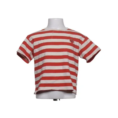 T-shirt (Rouge, Blanc) de Minories Coton