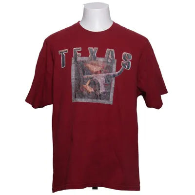 T-shirt (Rood) van Jerzees Katoen