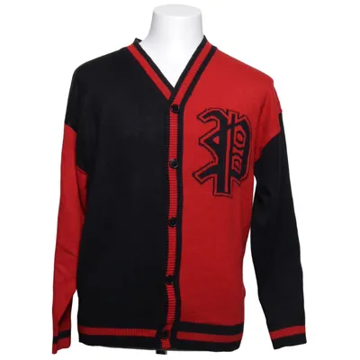 Cardigan (Rood, Zwart) van Black Squad Acryl
