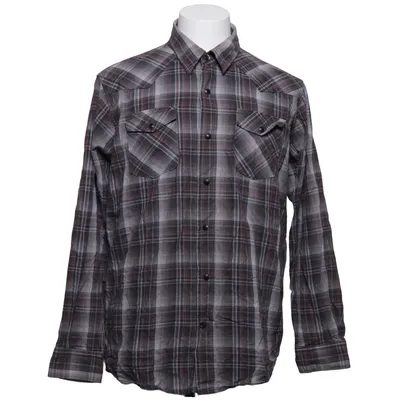 Shirt (Grijs, Bruin, Meerkleurig) van Wrangler Katoen