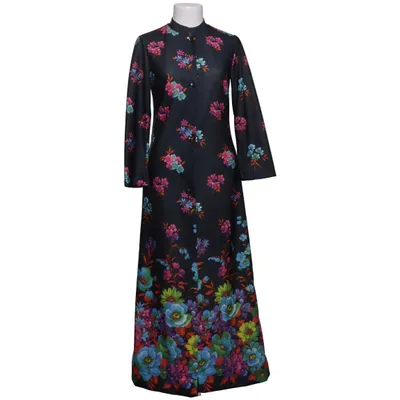 Skjortklänning (Svart, Flerfärgad) från Diolen Polyester