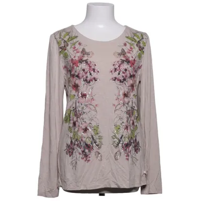 Top (Beige, Meerkleurig) van Himmelblau Elastaan, Viscose