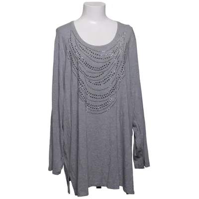 Long sleeve T-shirt (Gray) from Kj Brand Elastane, Viscose
