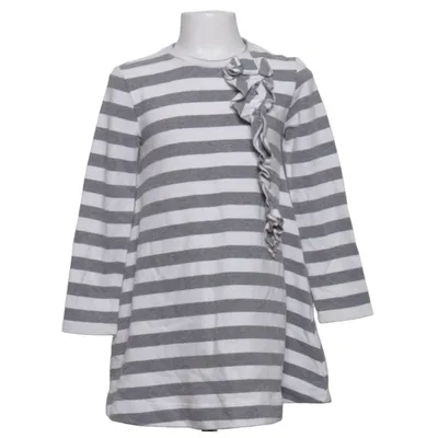 Dress (Gray, White) from Mayoral Cotton, Elastane, Polyester