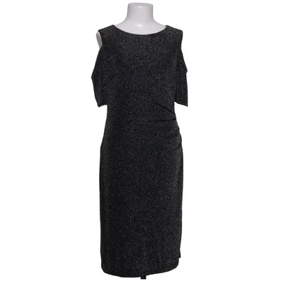 Robe (Noir, Argent) de R&M Richards Élasthane, Fibre métallique, Polyamide, Polyester