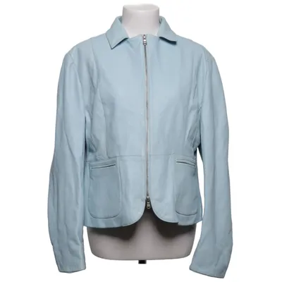 Leather jacket (Blue) from Cabrini