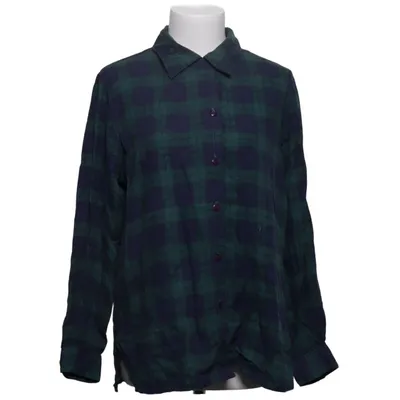 Flannel shirt (Blue, Green) from No 1 Collection Viscose