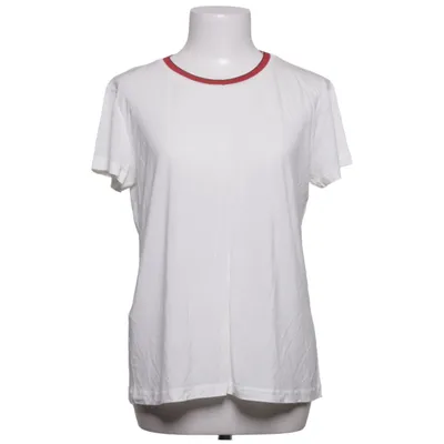 T-shirt (Blanc, Rouge) de Massimo Dutti Lyocell