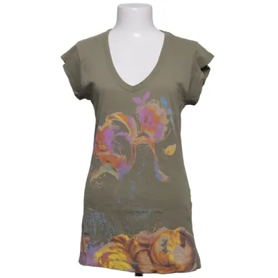 T-shirt (Vert, Multicolore) de Zara Collection Coton