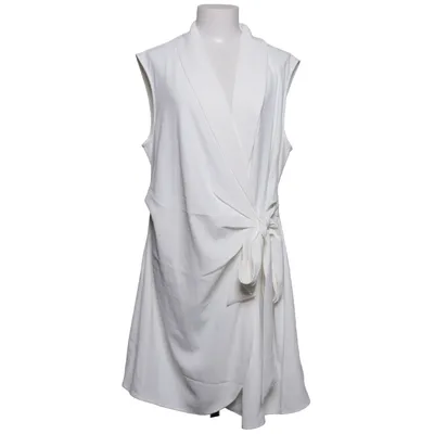 Omlottklänning (Vit) från H&M Polyester, Elastan