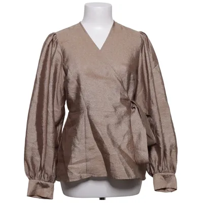 Wickelbluse (Beige) von Visual Clothing Project Polyester