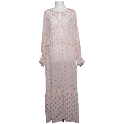 Långklänning (Beige, Guldfärgad) från Rue de Femme Polyester