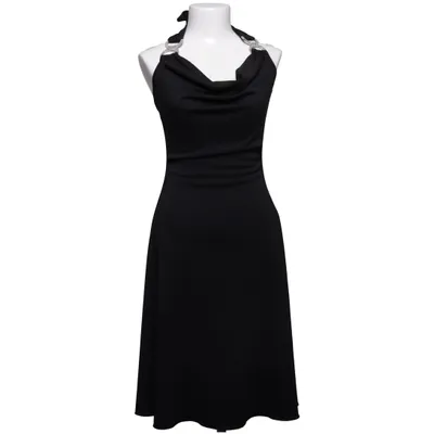 Halterneck dress (Black) from Terranova