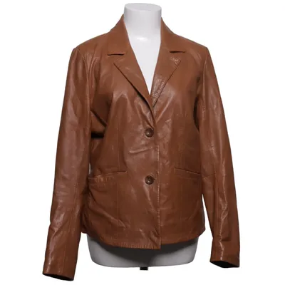 Blazer en cuir (Marron) de Gipsy Cuir