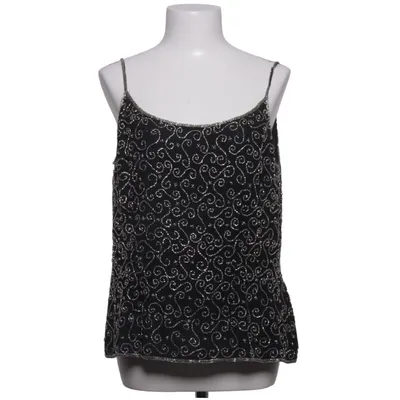 Tanktop (Sort, Sølv) fra Frank Usher Polyester, Silke