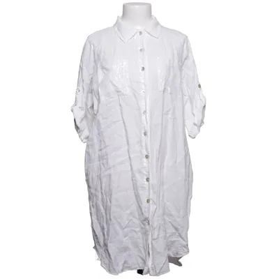 Robe chemise (Blanc) de Edith Lin