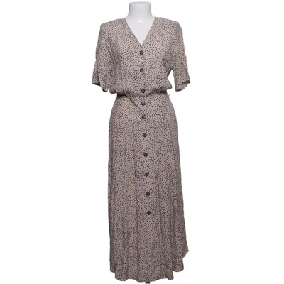 Robe (Beige, Bleu) de Merrytime Viscose