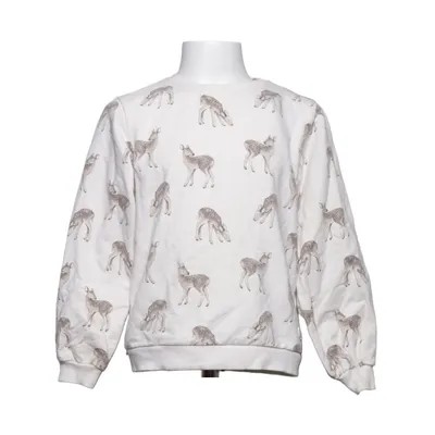 Sweatshirt (Beige, Flerfarvet) fra Newbie by KappAhl Bomuld, Elastan