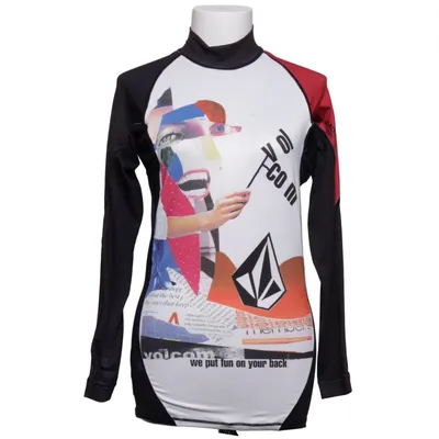 Zwemshirt (Zwart, Wit, Meerkleurig) van Volcom