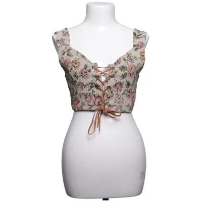 Crop top (Beige, Flerfärgad) från Cider