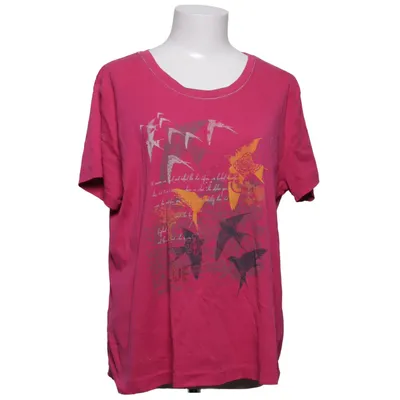 T-shirt (Rosa, Flerfärgad) från Brandtex Bomull