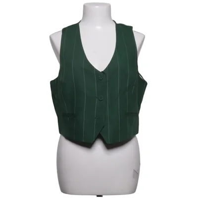 Kostuumgilet (Groen) van Mango Linnen, Lyocell, Polyester, Viscose